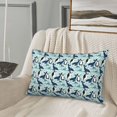 thumbnail image 5 of Yiaed Penguins Dolphins Whales Print Brushed Microfiber Envelope Pillowcases, Standard,Envelope Closure Pillow Cases(Without Pillow Core)-14"x20", 5 of 6