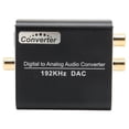 thumbnail image 4 of For Toslink To Analog  Audio Converter, Plug And Play Digital To Analog Audio Converter 192KHz Sampling Rate  For Home Cinema For AV Amp, 4 of 8
