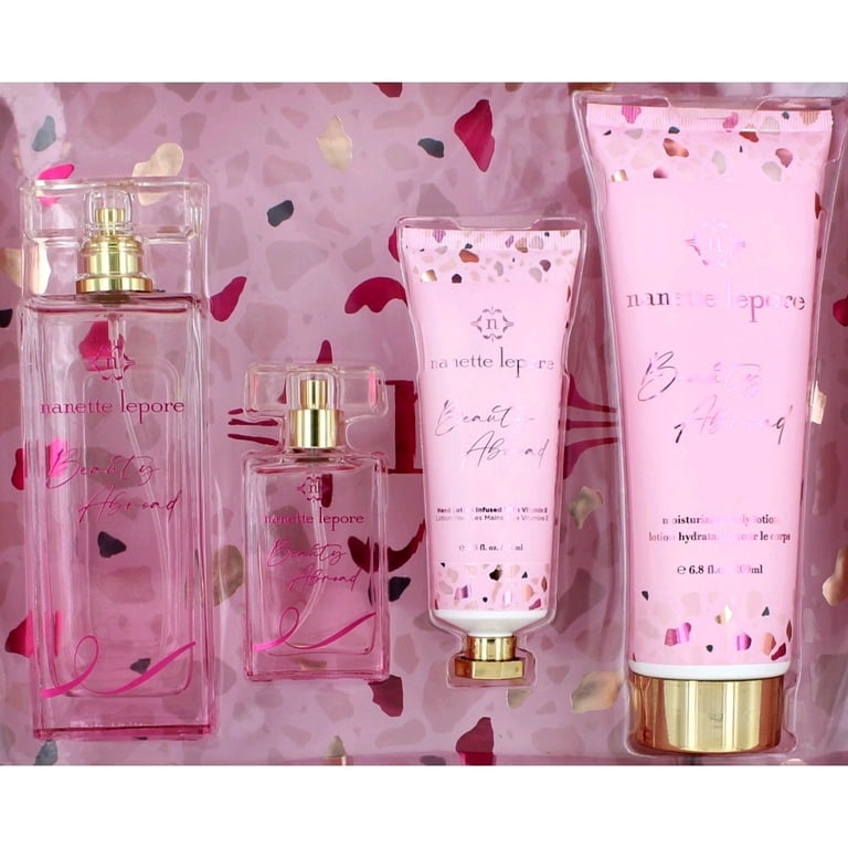 Nanette Lepore Beauty Abroad Perfume Kit, 4 Piece Mini Gift Set
