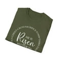thumbnail image 5 of He Is Risen, Gildan Unisex Softstyle T-Shirt, Religious Graphic Tee, S-3XL, 5 of 5
