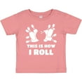 thumbnail image 3 of Inktastic How I Roll Bowling Boys or Girls Baby T-Shirt, 3 of 5