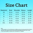 thumbnail image 3 of Sewkxo Women's Peplum Denim Jackets Collarless Round Neck Button Down Cropped Ruffle Hem Jacket,Blue 2XL, 3 of 7
