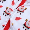 thumbnail image 5 of Bellafa Baby Boys Girls Organic Cotton Zip-Front Sleeper Pajamas, Unisex Infant Christmas Footless Sleep 'n Play Romper, 5 of 11