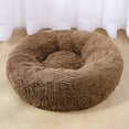 thumbnail image 4 of Lit Rond en Peluche Douce pour Chat Lit Doux pour Chats Petits Chiens, 4 of 8