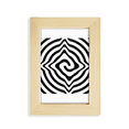 thumbnail image 1 of Illusion Lines Repeatedly Dislocated Desktop Display Photo Frame Picture Art Painting 5x7 inch, 1 of 3