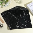thumbnail image 6 of Self-Adhesive Marble Tile,QZS Portable Waterproof Tile Stickers for Bathroom,Set of 12 Modern Self Stick Floor Sheets for Washroom,Black, 6 of 6