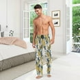 thumbnail image 6 of Sunflower Black Spot Men's Pajama Pants Lightweight Sleepwear Bottom Lounge Pants, 6 of 6