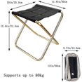 thumbnail image 2 of Small Portable Folding Stool,mini Outdoor Camping Folding Chairs, 2 of 5