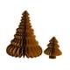 thumbnail image 3 of 2 Adornos Navideños de Papel en Miniatura para Árbol de Navidad, Estilo Vintage, Regalo Festivo Amarillo, 3 of 9