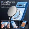 thumbnail image 3 of JETech Magnetic Case for Google Pixel 8 Pro 6.7-Inch 2023, Compatible with MagSafe, Translucent Matte Back Shockproof Phone Cover (Bay), 3 of 6