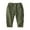 Army Green, variant on Boys Cargo Pants kids clothing Toddler Boy Girl Soild Pants Overalls Casual Pants for Children Clothes