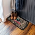 thumbnail image 4 of Mossy Oak Shadow Grass Habitat Indoor Outdoor Durable All-Weather 2 Piece Boot Tray and Non-Slip Door Mat Combo, Brown, 13.4" x 25.6", 4 of 8