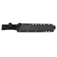 thumbnail image 4 of Camillus Carnivore Inject 5" Machete with 5" Trimming Knife and Sheath, Black/Silver, 4 of 18