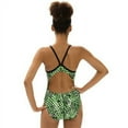 thumbnail image 2 of Dolfin XtraSleek Women's Supernova Green V-2 Back One Piece Swimsuit, 2 of 3