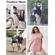 thumbnail image 4 of Ekouaer Women's Swimsuit Beach Cover Up Short Sleeve Cover Ups for Swimwear Bathing Suit Coverups S-XXXL, 4 of 5