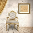 thumbnail image 3 of Arrowsmith, Aaron 24x20 Gold Ornate Wood Framed with Double Matting Museum Art Print Titled - Polynesia, 1812, 3 of 4