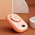 thumbnail image 3 of 4X Ventilador Mini USB Enfriador Recargable Ventilador Viaje de Mano PortáTil Silencioso Ventiladores Eléctricos PequeñOs Rosa, 3 of 4