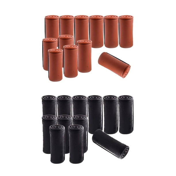24 Piezas de Rizos de Frías Permanentes para Rizar El Cabello, Sin Calor, Natural, , Corto, , Ondulado, r, Kit de Peinado