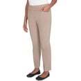 thumbnail image 3 of Alfred Dunner Womens Petite Modern Corduroy Faux Fly Front Average Length Pant, 3 of 4