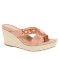 thumbnail image 7 of Kenneth Cole Womens Card Glam Embellished Wedge Sandals Gray 6 Medium (B,M), 7 of 7