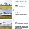 thumbnail image 3 of Segmart 10' x 30' White Event and Pop-up Outdoor Canopy, 3 of 10