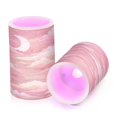 thumbnail image 2 of Electronic Candle Light Combination 3x5In, 3x4In Flameless Candle Plastic Festive Decoration Party Christmas Decoration Cartoon Pink Cloud, 2 of 7
