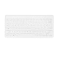 thumbnail image 1 of Portable Keyboard, Wireless Keyboard Ergonomic Design  For Office For Home For Travel White, 1 of 8