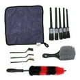 thumbnail image 3 of ANGGREK Car Detailing Brushes Set,11pcs Car Detailing Brushes Auto Tire Tool Kit Washing Towel For Interior Exterior Dashboard Window,Tire Brushes Kit, 3 of 8