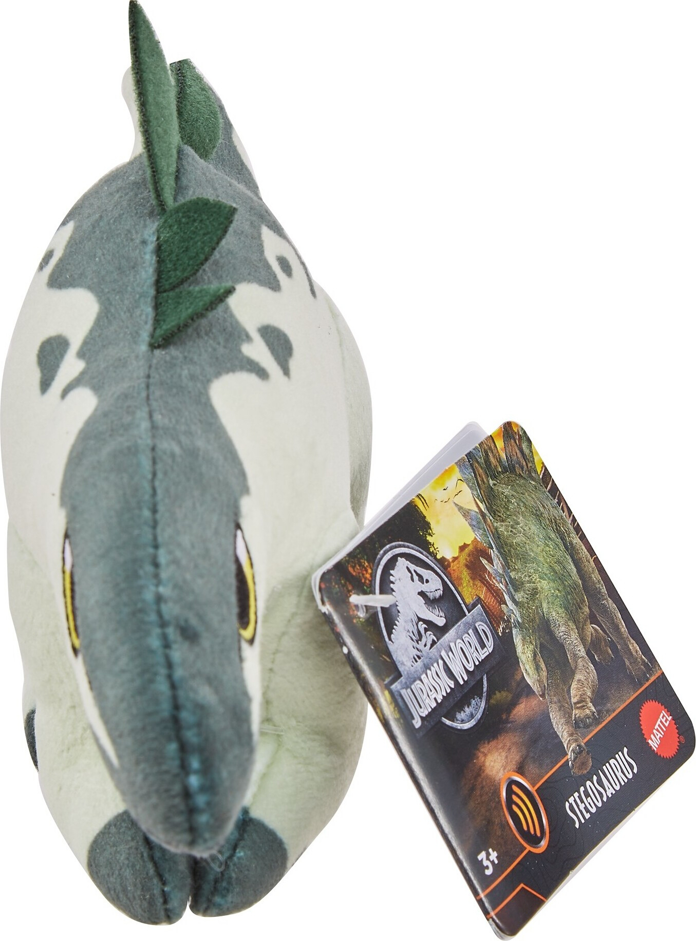 Jurassic World: Dominion Mini Plush 5 in Soft Dinosaur Toys with Sound, Ages 3 Years & Up