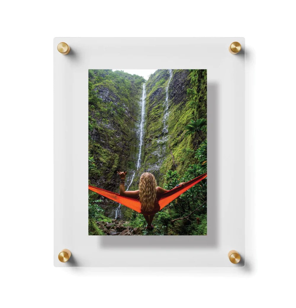 (GT4158-7inch) Cheap Wall Mounted Waterproof Photo Frame Acrylic Picture  Frame Wholesale