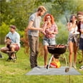 thumbnail image 2 of pitrice Fire Pit Mat Fireplace Fireproof Mat Hearth Area Rug Deck Protector Under Grill Mat, 2 of 6