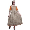 thumbnail image 1 of Bimba Printed IndianÂ&nbsp;KurtisÂ&nbsp;For Women Anarkali Dress Long Maxi Dress EthnicÂ&nbsp;Kurti, 1 of 5