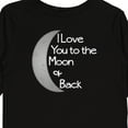 thumbnail image 4 of Inktastic I Love You to the Moon & Back. Boys or Girls Long Sleeve Toddler T-Shirt, 4 of 5