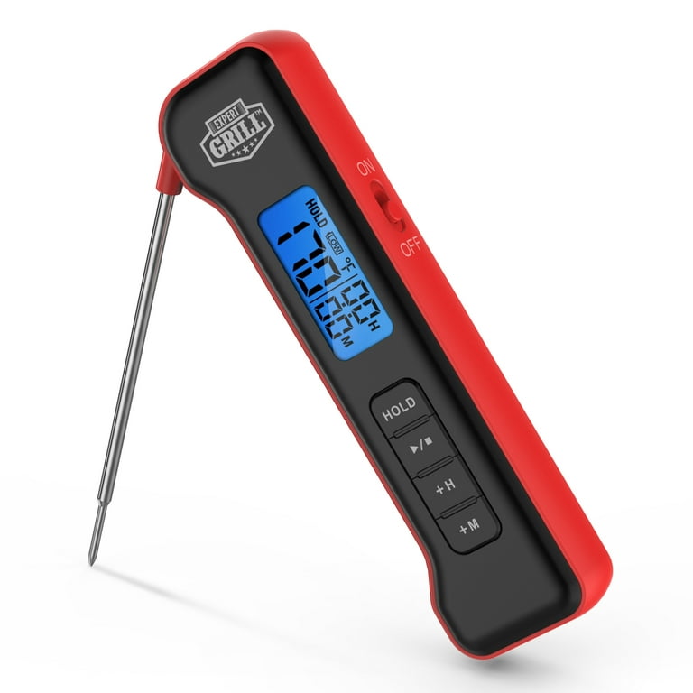 Den aktuelle røveri bevægelse Expert Grill ABS Pocket Digital Instant Read Meat Grilling Thermometer -  Walmart.com