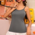 thumbnail image 2 of HAJWOH Tank Tops for Women, Spaghetti Strap Tank Top, Scoop Neck Ribbed Tank Tops, Summer Camisole Going Out Tops Shirt, 2 of 5