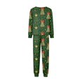 thumbnail image 5 of Lvotionpl 2026 Family Christmas Pajamas Matching Sets, Match Family Christmas Pjs Long Sleeve Top & Pants Set Matching Holiday Family Pajama Xmas Sets, 5 of 5