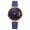 Blue, variant on Women's Small Wrists Dainty Analog Leather Watch – Round Case Minimalist Dress Watches for Women with Thin Strap