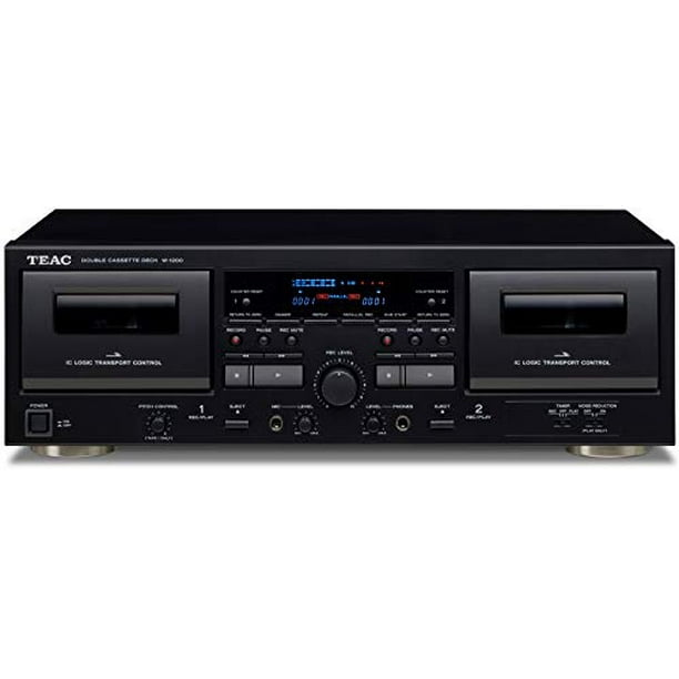 TEAC W1200B Double Cassette Deck CD Player