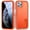 Clear+Orange, variant on for iPhone 11 Pro Case Kickstand Durable 3-Layer Military Grade Protective Cover Hybrid Silicone Heavy Duty Rugged Shockproof Screen Lip Raised Protection for iPhone 11 Pro Case,
Black+Orange