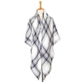 thumbnail image 3 of Jusqu'à 65 % de Rabais Mode Hiver Femmes Foulard Colorée Décontractée Carrée à Franges Châle Foulard à la Mode en Liquidation, 3 of 3
