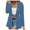 Blue, variant on BangWanChi Blazers for Women Business Women's Casual Lightweight Blazer Open Front Lapel Long Sleeve Jacket Suits Work Office Jackets Blazer For Daily/Work