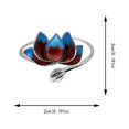 thumbnail image 5 of YYKihy Women's Fashion Ring Ring Ring Engagement Jewelry Women's Ring Personality Zircon Inlaid Rings, 5 of 5