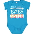 thumbnail image 3 of Inktastic Don't Mess with my Baby Sister Boys or Girls Baby Bodysuit, 3 of 5