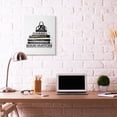 thumbnail image 2 of Stupell Industries Fashion Designer Purse Bookstack Black And White Watercolor Canvas Wall Art by Amanda Greenwood, 2 of 6