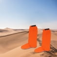 thumbnail image 5 of Unique Bargains Waterproof Shoe Covers, Rain Shoe Cover Snow Boot Covers, S, Orange, 5 of 5