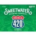 thumbnail image 3 of SweetWater Brewing Company, 420, Extra Pale Ale, Craft Beer, 12 pack, 12 fl oz Aluminum Can, 5.7% ABV, 3 of 12