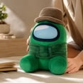 thumbnail image 6 of Among Astronaut US Plush Toy, Crewmate Character Stuffed Doll with Professional Outfits, Space Crew Figure Plushie, Game Collectible Gift for Fans, Soft Pillow and Room Decor, 6 of 9