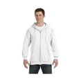 thumbnail image 1 of Hanes Men's Light Steel Full-Zipper Hoodie, Style F280, 1 of 1