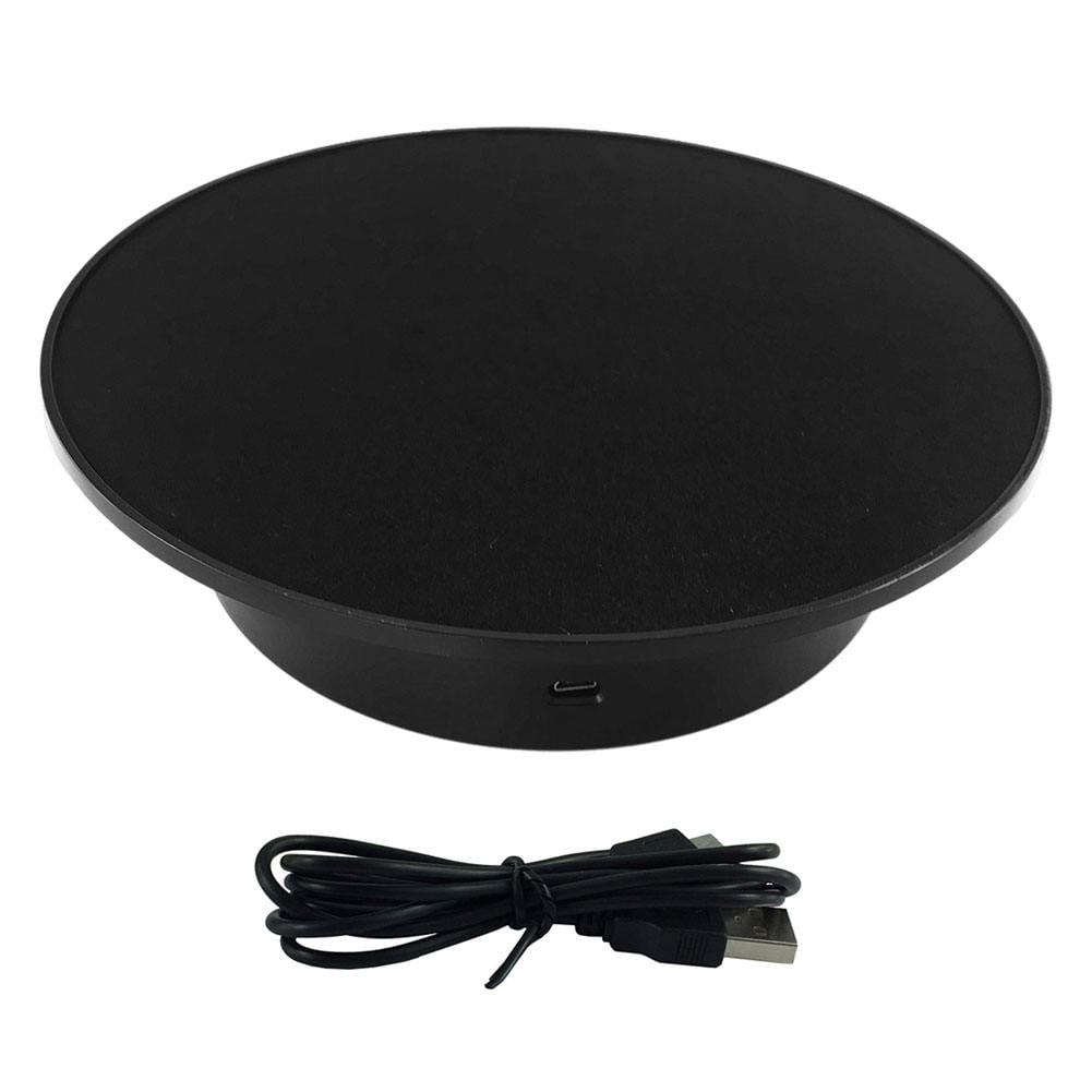 Rotating Display Stand Usb Electric Turntable Two Way Revolving Base