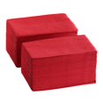 thumbnail image 1 of Perfectware - PW-2 Ply Dinner Napkin Red- 125 2 Ply Red Dinner Napkins - Pack of 125ct, 1 of 7